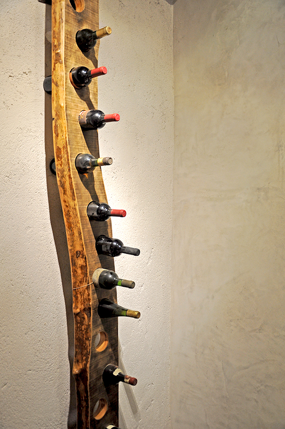 Wooden Wine Bottle-holder