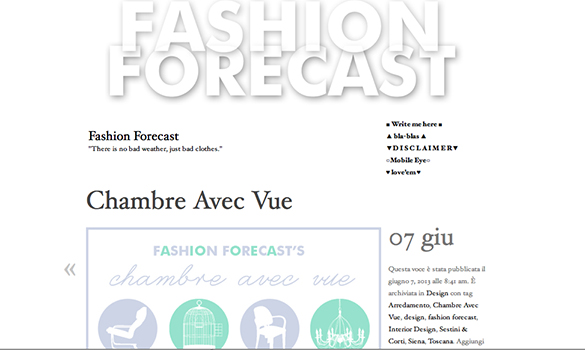 FASHION FORECAST