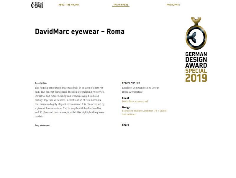 GERMAN DESIGN AWARD